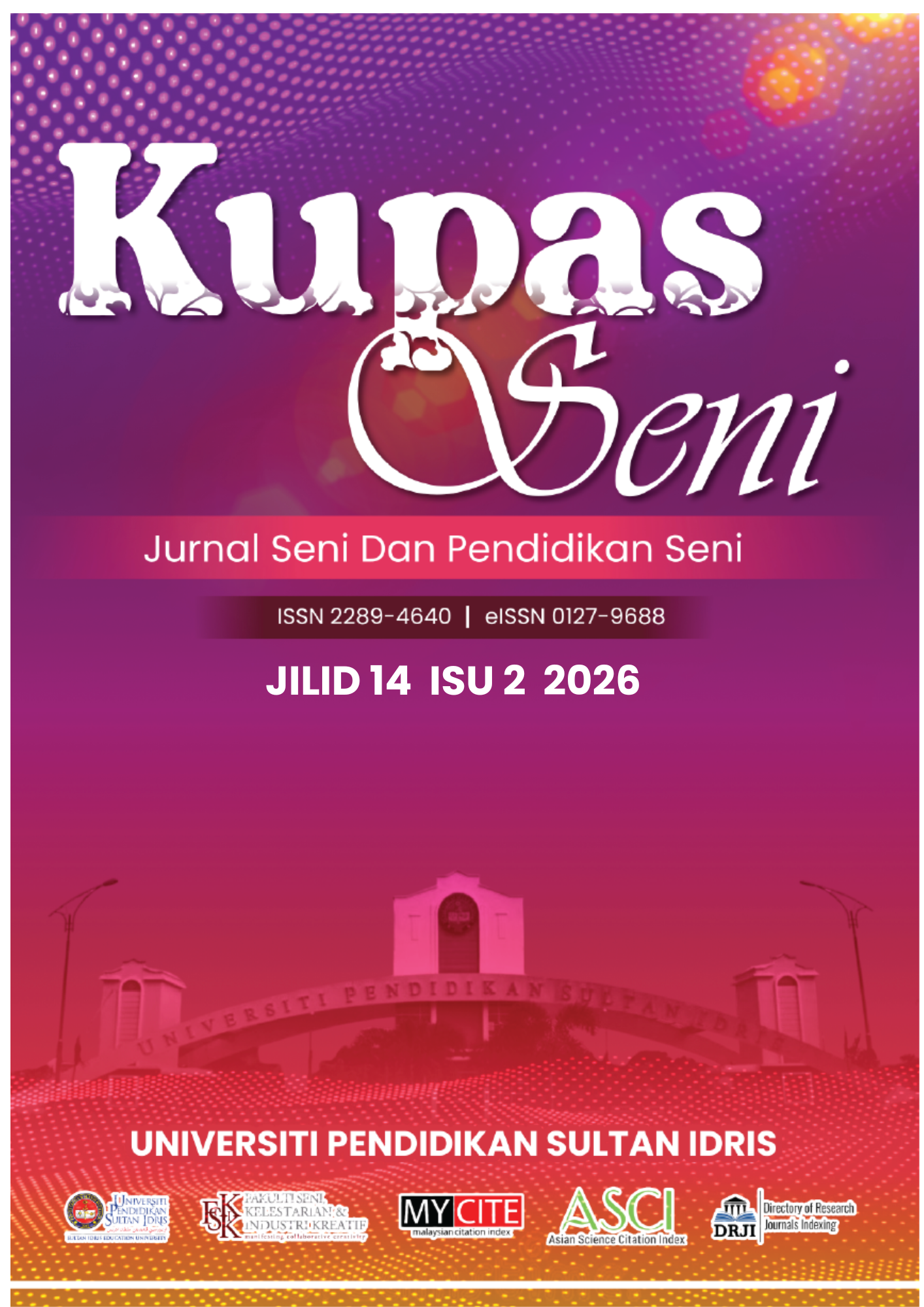 					View Vol. 14 No. 2 (2026): KUPAS SENI: Jurnal Seni dan Pendidikan Seni
				