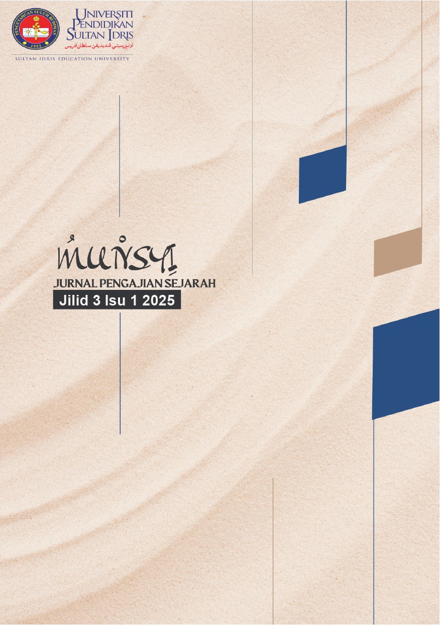 					View Vol. 3 No. 1 (2025): Munsyi Jurnal Pengajian Sejarah
				