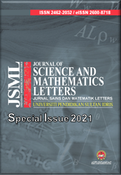 					View Vol. 9 (2021): SPECIAL ISSUE (2021) Journal of Science and Mathematics Letters
				